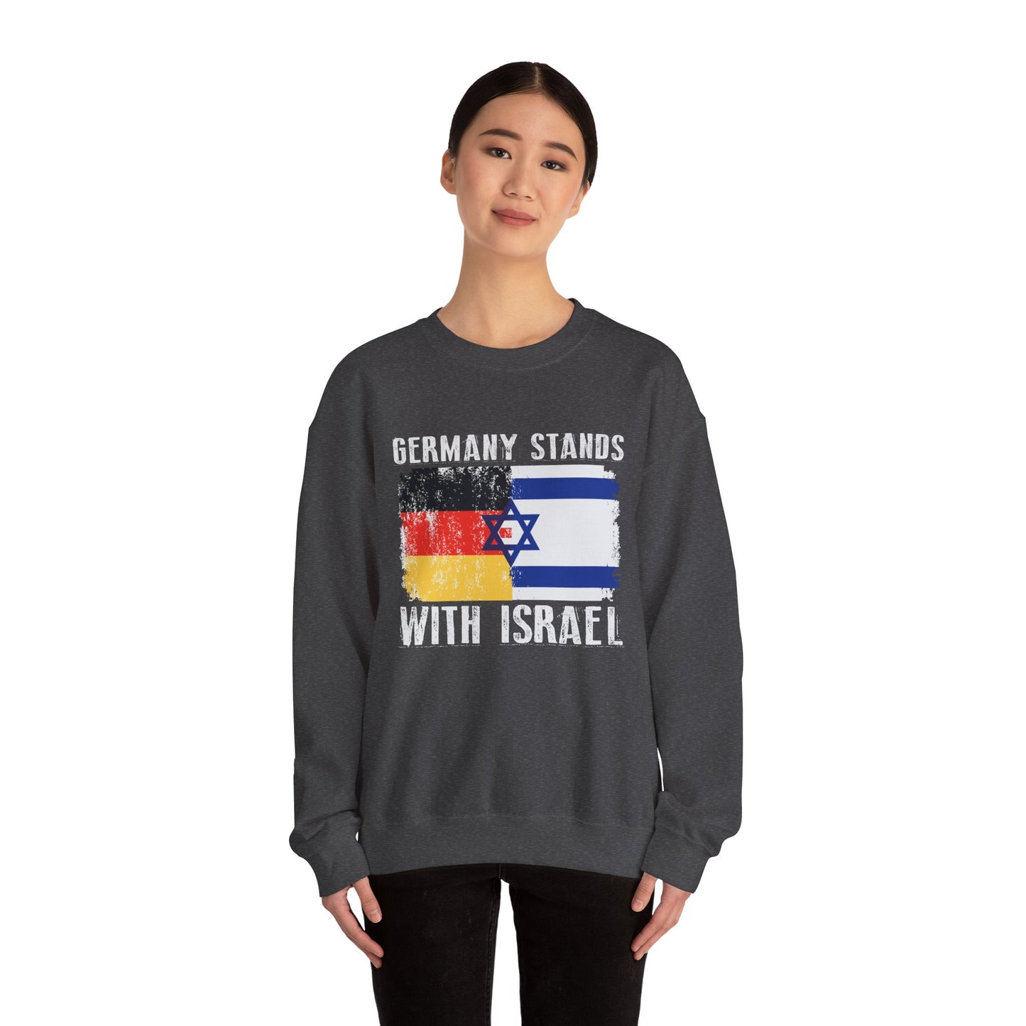 Germany Stands With Israel Crewneck Sweatshirt