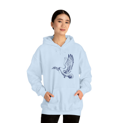 Dove With Olive Branch Hoodie sweatshirt