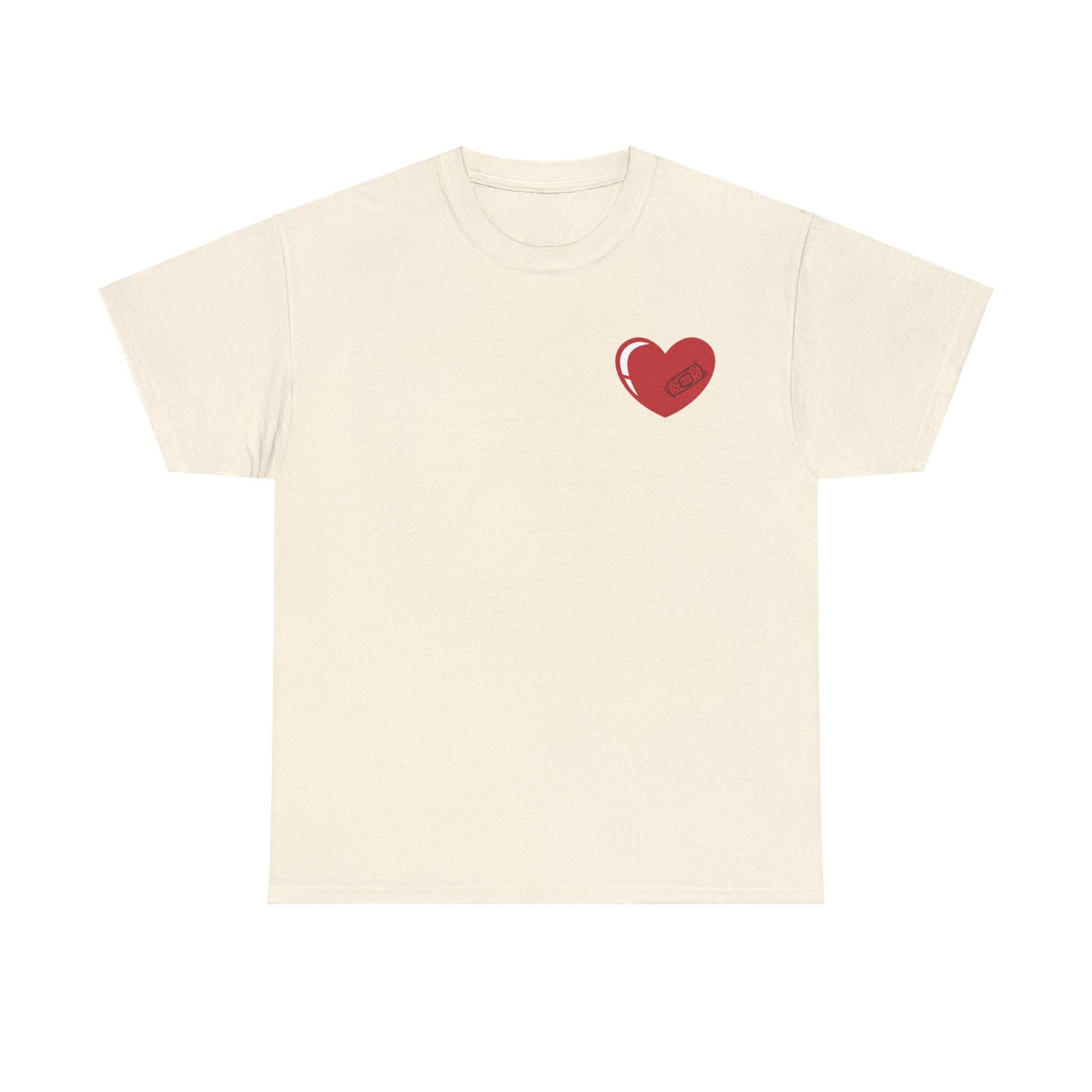 Heart With Band-Aid T-Shirt