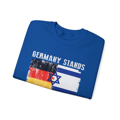 Germany Stands With Israel Crewneck Sweatshirt