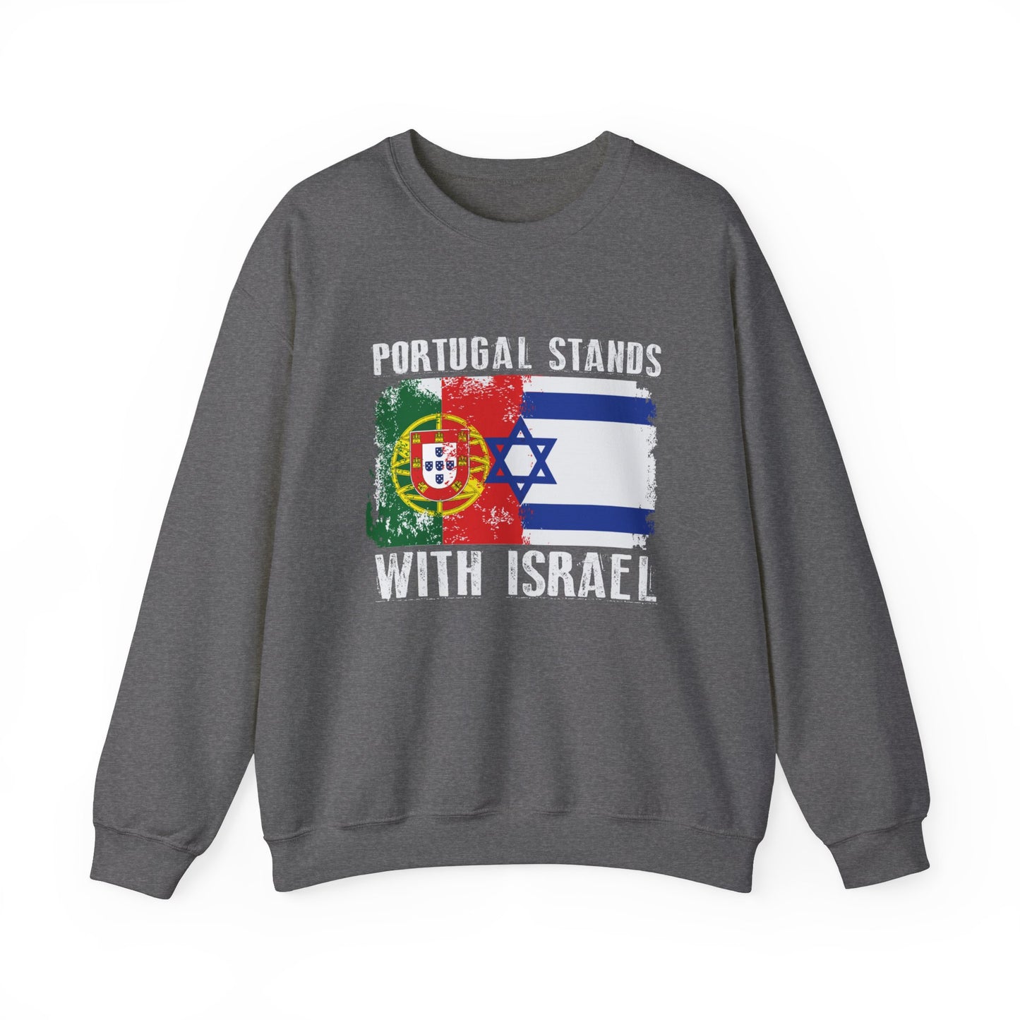 Portugal Stands With Israel Crewneck Sweatshirt