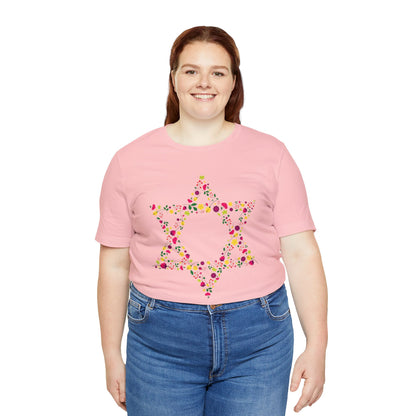 Star of David Flowers T-Shirt