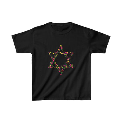 Star of David Flowers Kids T-Shirt