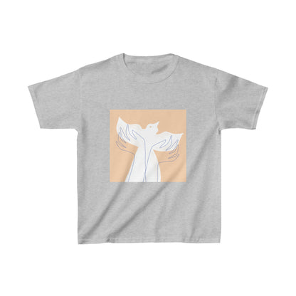 Wings of Harmony Kids T-Shirt - A Symbol of Peace and Hope