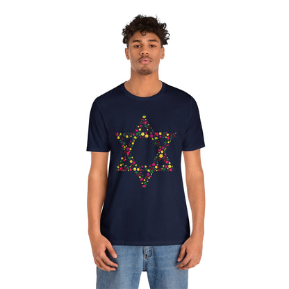 Star of David Flowers T-Shirt