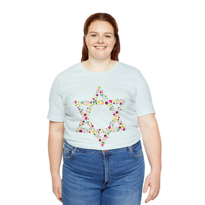 Star of David Flowers T-Shirt