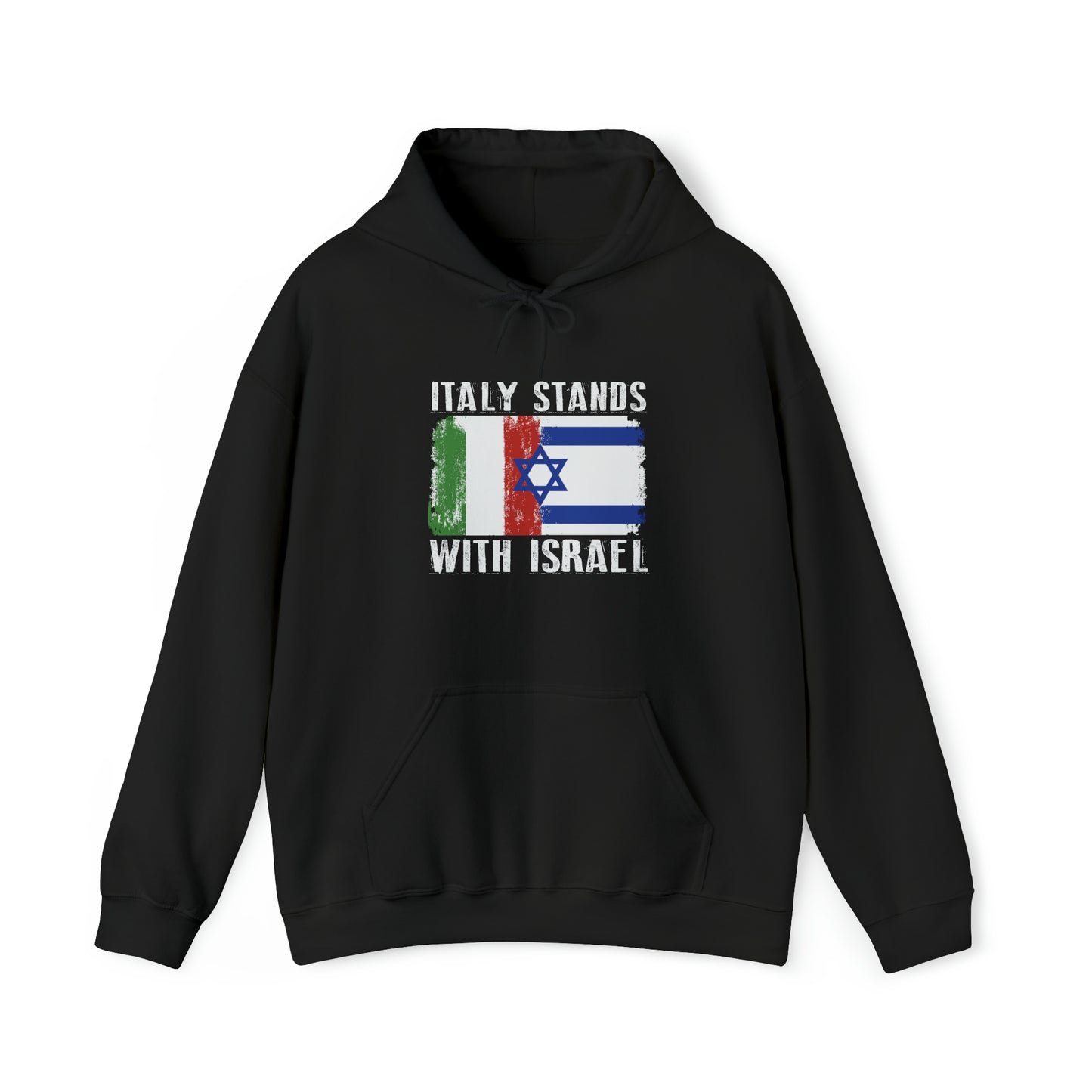 Italy Stands With Israel Hoodie Sweatshirt