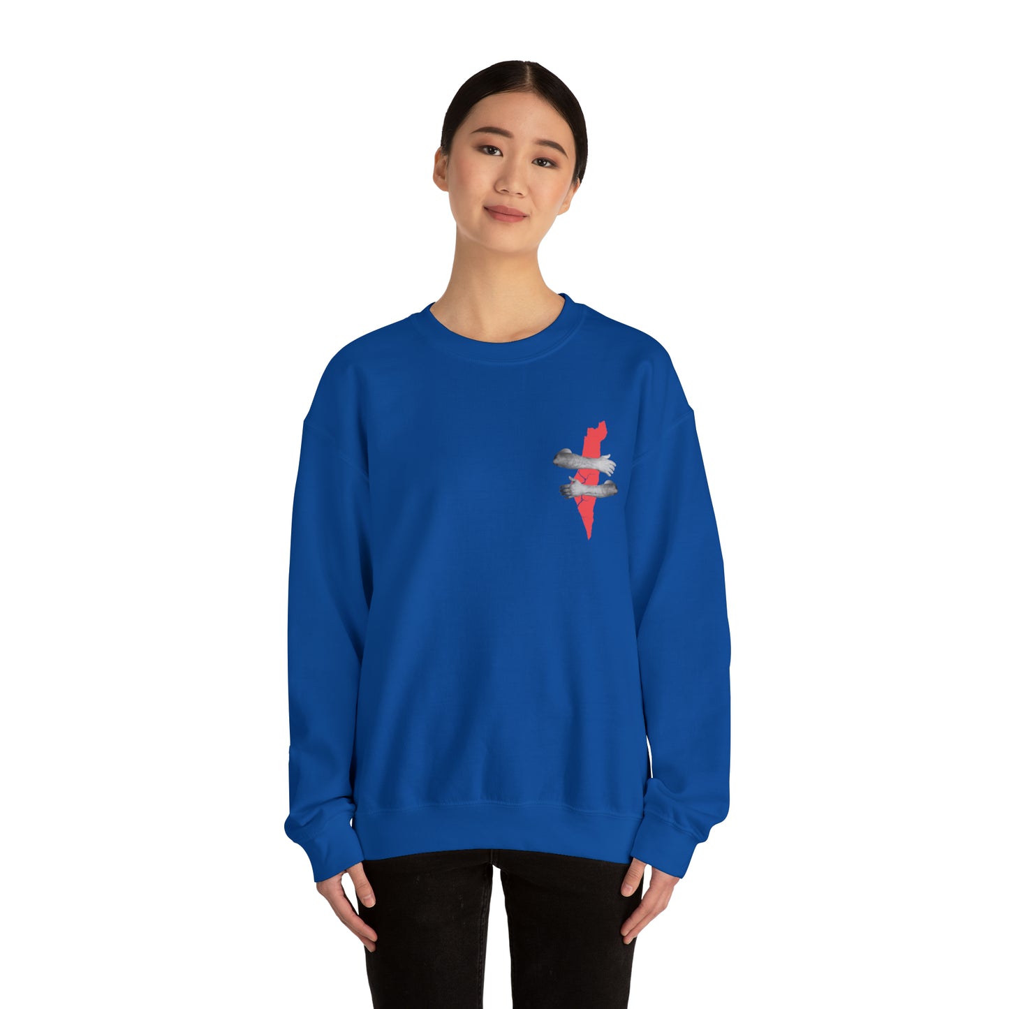 United in Pain, Bound in Hope Crewneck Sweatshirt