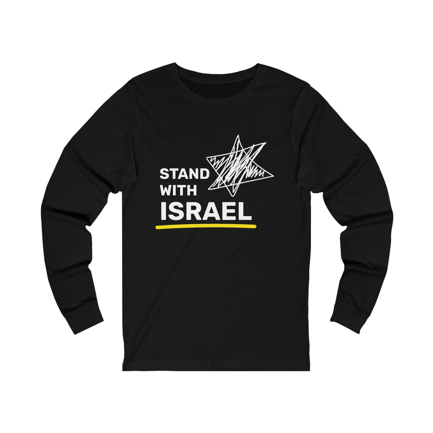 Stand With Israel Long Sleeve Tee