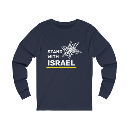 Stand With Israel Long Sleeve Tee