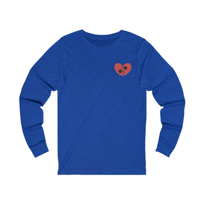 Broken Heart Band-Aid Long Sleeve Tee