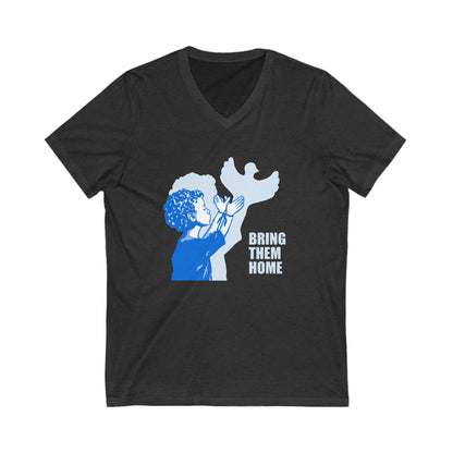 Wings of Hope - Standing for Justice and Peace V-Neck Tee