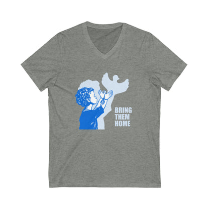 Wings of Hope - Standing for Justice and Peace V-Neck Tee