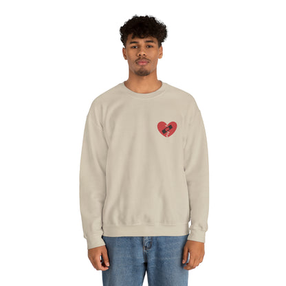 Broken Heart Band-Aid Sweatshirt