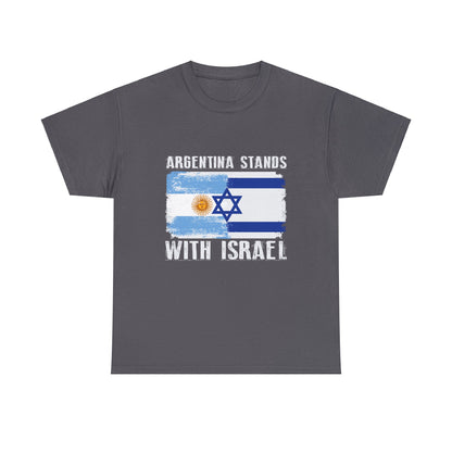 Argentina Stands With Israel T-Shirt