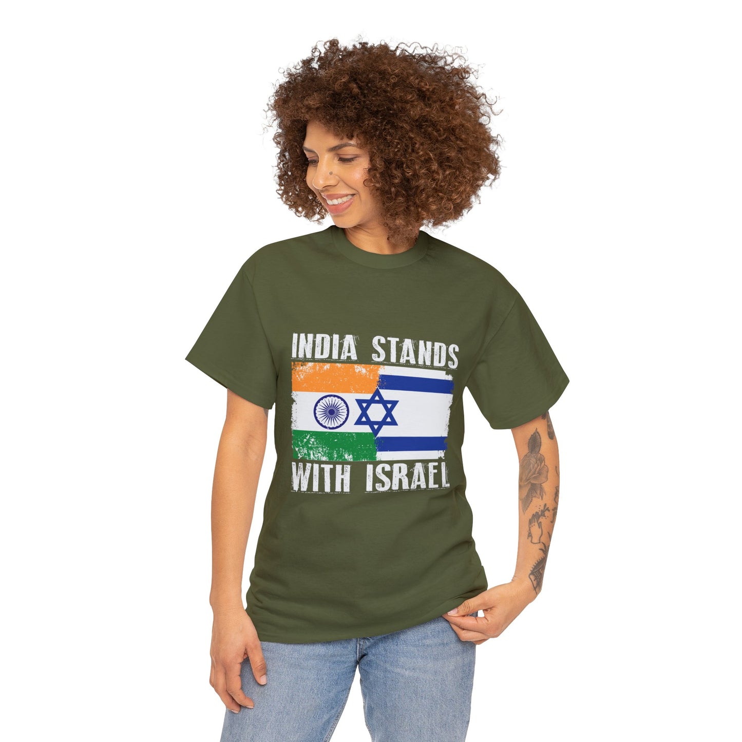 India Stands With Israel T-Shirt