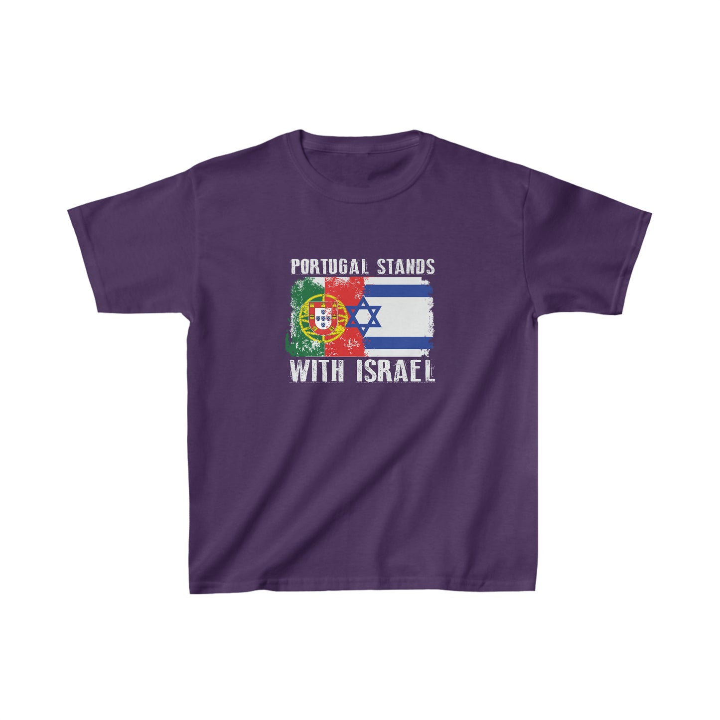 Portugal Stands With Israel Kids T-Shirt