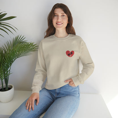 Broken Heart Band-Aid Sweatshirt