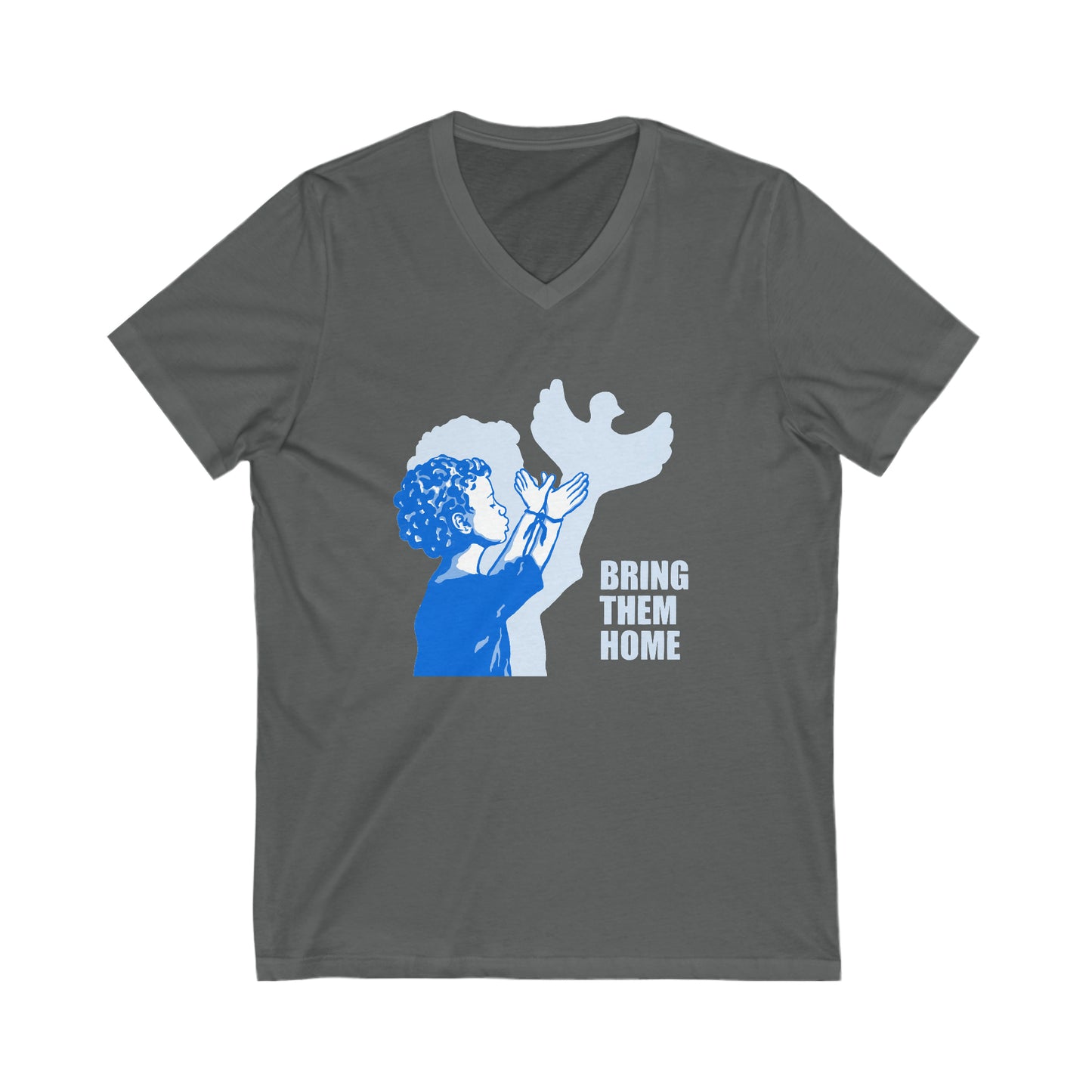 Wings of Hope - Standing for Justice and Peace V-Neck Tee