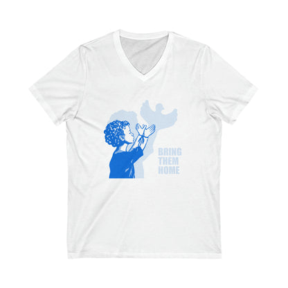 Wings of Hope - Standing for Justice and Peace V-Neck Tee