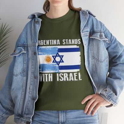 Argentina Stands With Israel T-Shirt