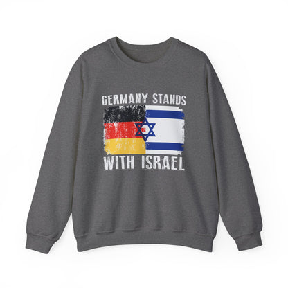 Germany Stands With Israel Crewneck Sweatshirt