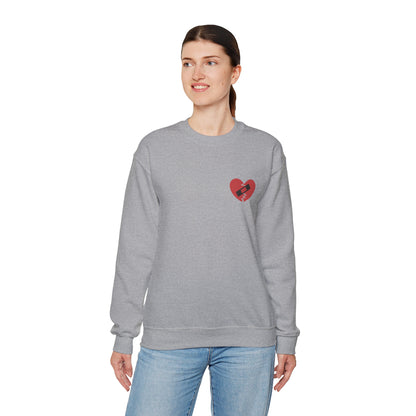 Broken Heart Band-Aid Sweatshirt