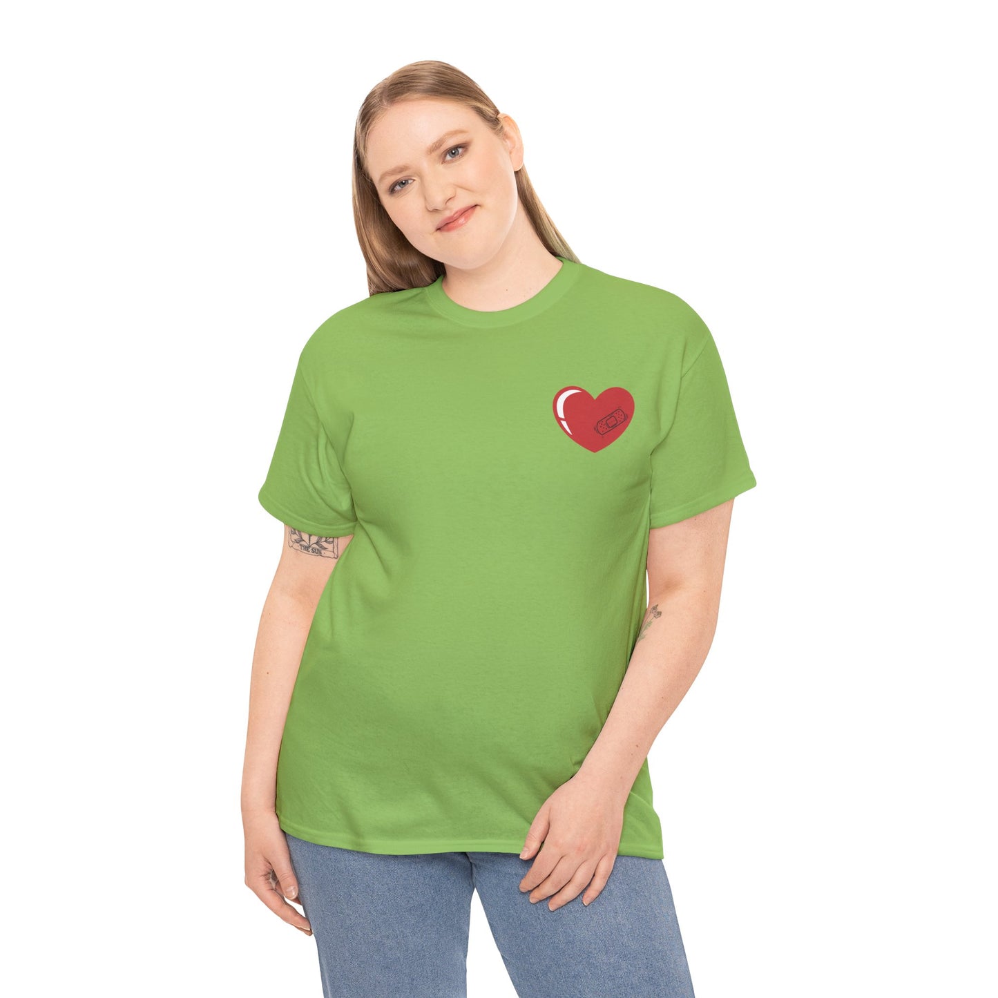 Heart With Band-Aid T-Shirt