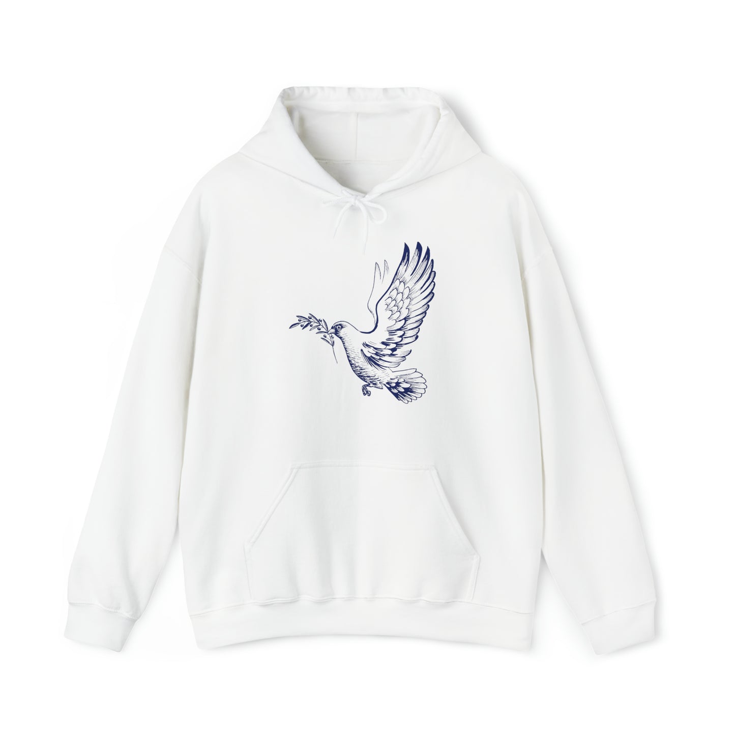 Dove With Olive Branch Hoodie sweatshirt