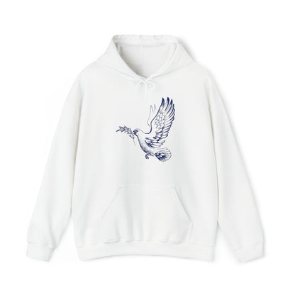 Dove With Olive Branch Hoodie sweatshirt