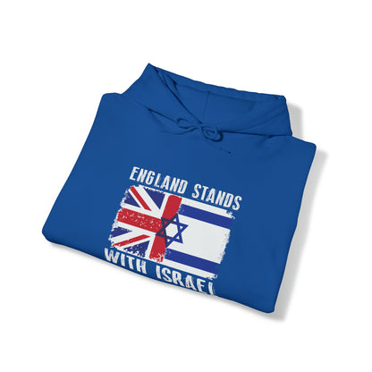 England Stands With Israel Hoodie Sweatshirt