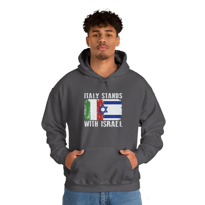 Italy Stands With Israel Hoodie Sweatshirt