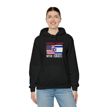 America Stands With Israel Hoodie Sweatshirt