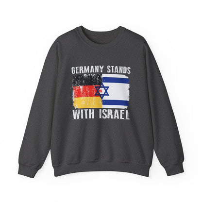 Germany Stands With Israel Crewneck Sweatshirt