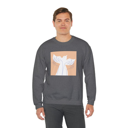 Wings of Harmony Sweatshirt - A Symbol of Peace and Hope