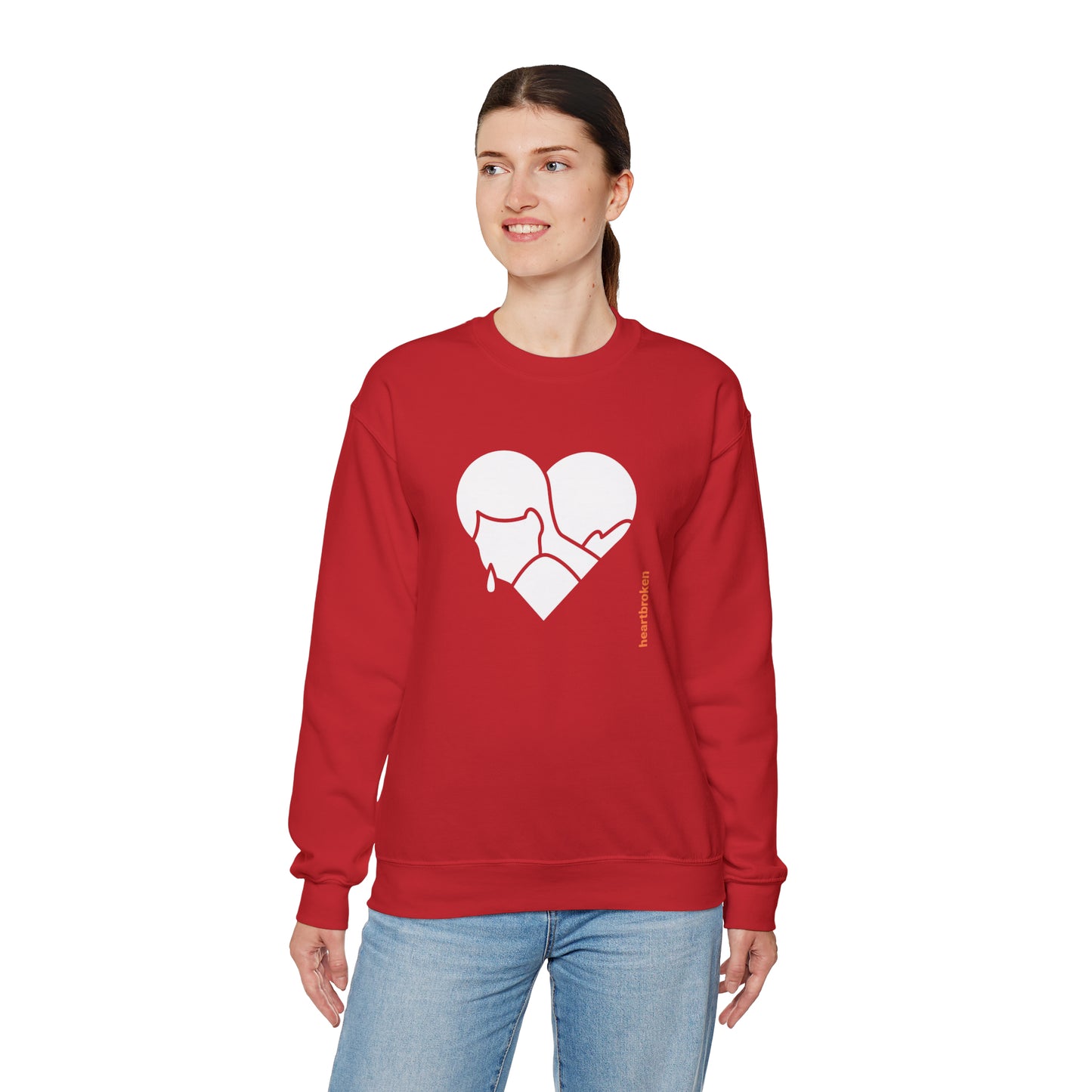 Heart Broken Crewneck Sweatshirt