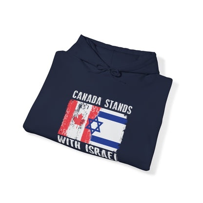 Canada Stands With Israel Hoodie Sweatshirt