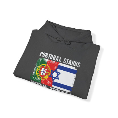 Portugal Stands With Israel Hoodie Sweatshirt