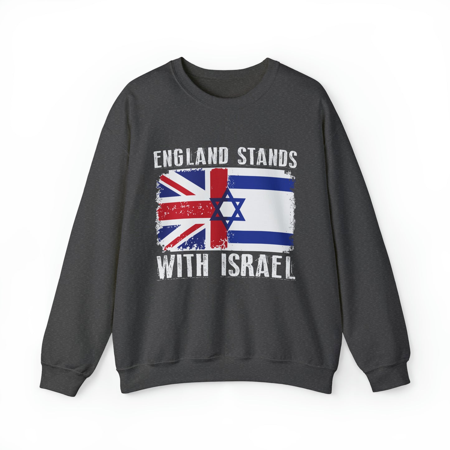 England Stands With Israel Crewneck Sweatshirt