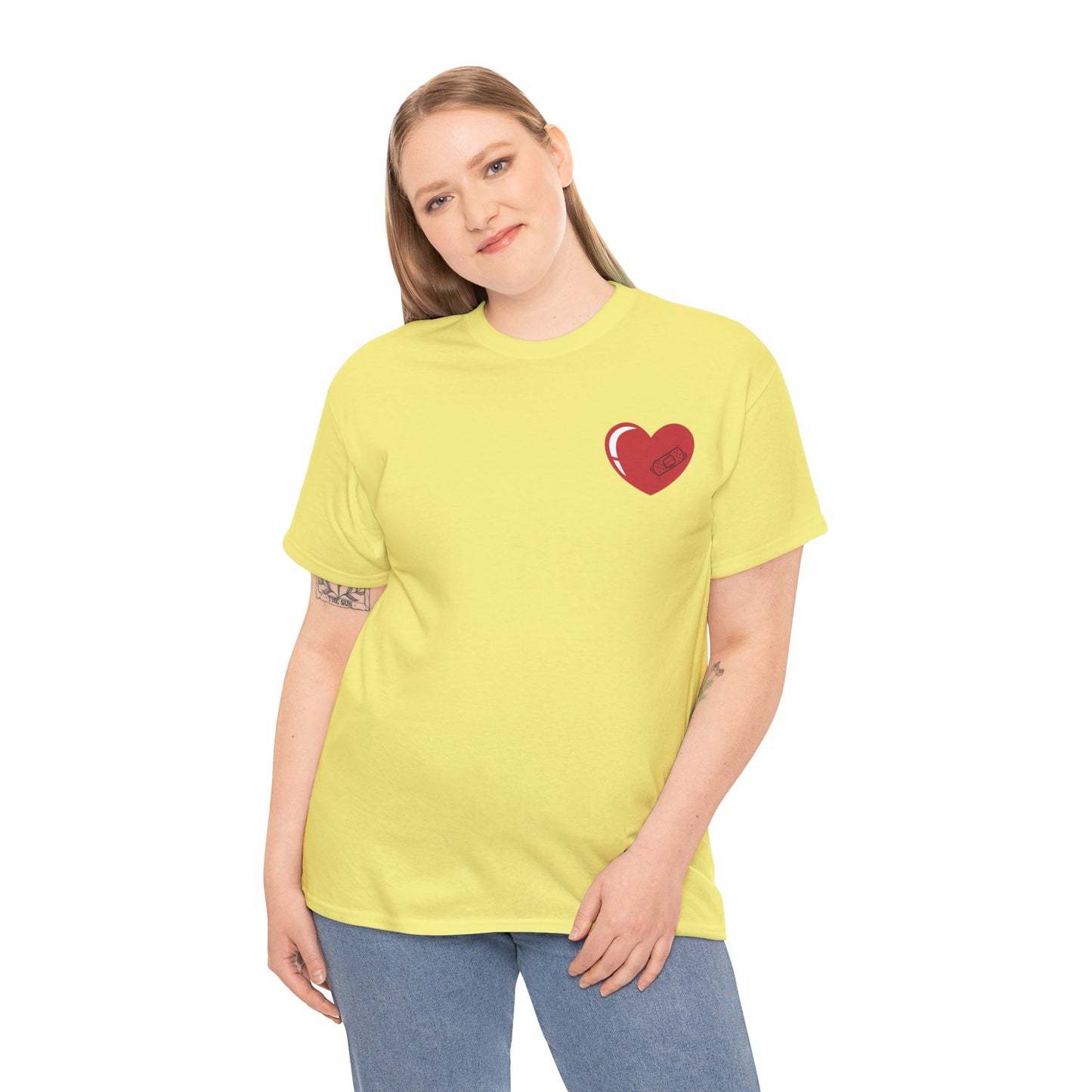 Heart With Band-Aid T-Shirt