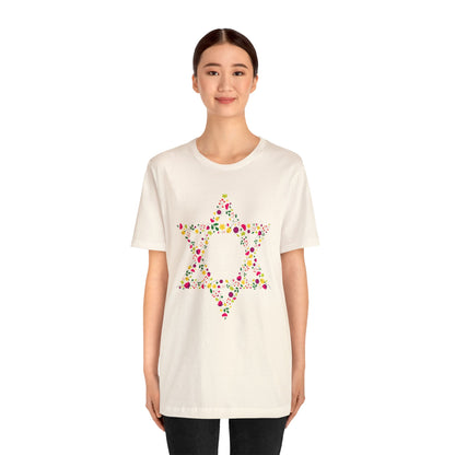 Star of David Flowers T-Shirt