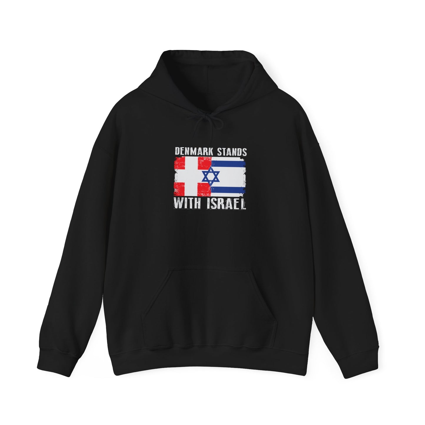 Denmark Stands With Israel Hoodie Sweatshirt